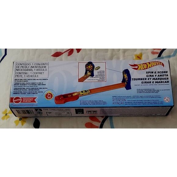 NIB HOT WHEELS SPIN AND SCORE ACTION SET - Picture 3 of 9